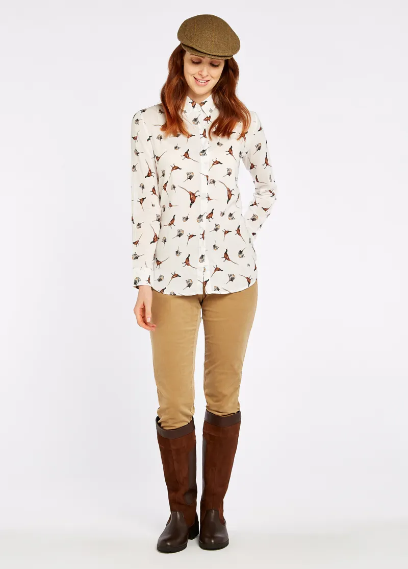 Dubarry Honeysuckle Cord Trouser - Camel-1